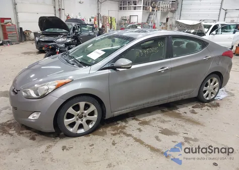 2011 Hyundai Elantra Limited (Ulsan Plant) из США, поврежденный, VIN KMHDH4AE1BU082078